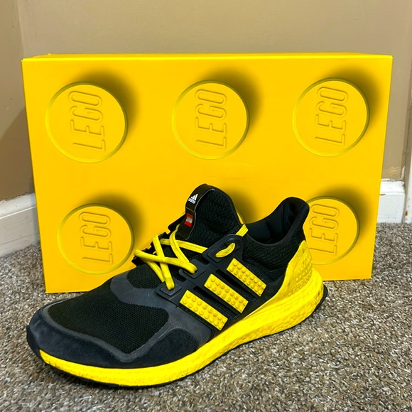 These are adidas ultra boost Lego collab! A fun comfy shoe. - Picture 5 of 5